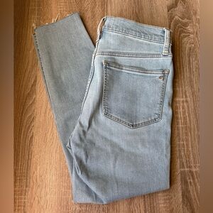 Madewell 10” High Rise Skinny Crop Jeans Size 27